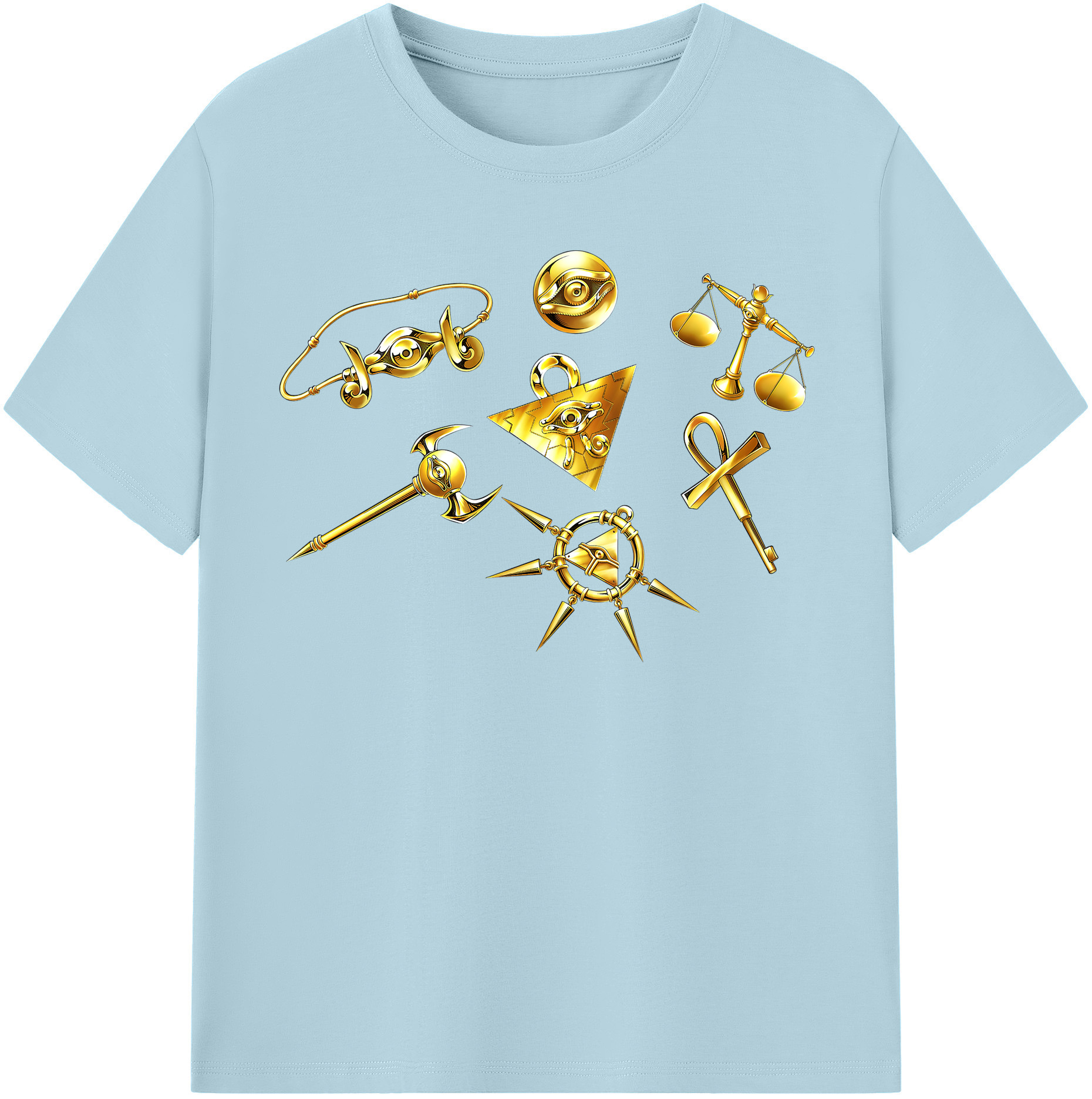 （画像用） 遊☆戯☆王 Yu-Gi-Oh! 綿100％半袖Tシャツ（フロントプリント）
